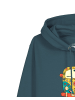 wat? Apparel Sweatshirt Hippies Bus in Petrol