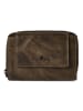 Greenburry Newport Geldbörse RFID Schutz Leder 14 cm in british green