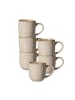 Ritzenhoff & Breker 6er Set Kaffeebecher Olivia 410 ml beige in beige