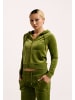 Juicy Couture Juicy Couture Zip-Kapuzenpullover in pesto