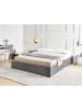 Beliani Doppelbett DINAN in Grau - (W) 167 x (H) 31 x (L) 214 cm