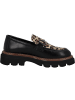 Palado Loafers Alyndra in Schwarz/Leo Beige