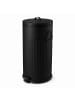 relaxdays Mülleimer in Schwarz - 30 Liter
