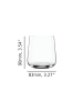 Spiegelau 4er Set Trinkbecher Style in Transparent 340 ml