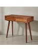 KADIMA DESIGN Rustikaler Konsolentisch Sheesham, 90 cm: Landhausstil, handgefertigt
