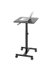 Lykke Mobile Stehpult L100 in Schwarz 60x52cm