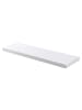 Homea Wandregal, MDF in Weiß, (B) 22,8 x (H) 3,4 x (L) 75 cm