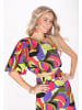 IZIA Women Blouse in violet multicolor