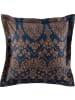 Bassetti Fein Satin Kuschelkissenbezug Gold Decor in blau
