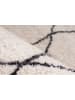 Kayoom Hochflor Teppich Orlando 425 in creme - rechteckig