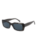 Botaniq Frauen Sonnenbrille Rechtwinklig Schwarz