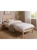 Beliani Einzelbett VANNES in Braun - (W) 97 x (H) 80 x (L) 209 cm