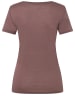 super.natural Merino T-Shirt in rot-orange