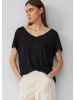 QS T-Shirt in 9999_schwarz