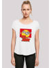 F4NT4STIC Long Cut T-Shirt Tom and Jerry TV Serie Chase Scene in weiß