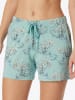 Schiesser Pyjamashorts Mix & Relax in jade