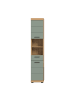 CALICOSY Badezimmerschrank GIO in Grün - (W) 37  x (H) 191  x (L) 31  cm