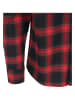 Urban Classics Flanell-Hemden in black/red