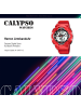 Calypso Analog/Digital-Armbanduhr Calypso Digital rot extra groß (ca. 47mm)