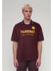 Hummel Polo Shirt in dark red