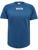 Hummel Hummel T-Shirt S/S Hmlte Multisport Herren Atmungsaktiv Schnelltrocknend in INSIGNIA BLUE