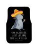 Mr. & Mrs. Panda Autoteppich Axolotl Tequila mit Spruch in Schwarz