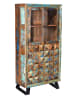Giner y Colomer Vitrine aus recyceltem Holz in Multicolored