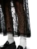 MARC CAIN SPORTS  Midirock aus Spitze in Black New