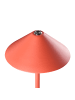 Beliani Tischlampe für den Außenbereich MODJO in Rot - (W) 18 x (H) 33 x (L) 18 cm