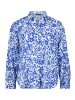 Betty Barclay Longbluse langarm in Weiß/Blau
