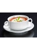 Ritzenhoff & Breker 6er Set Suppentasse mit Untertasse Bianco 245 ml in weiß