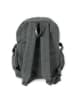 Bag Street Cityrucksack, Freizeitrucksack Nylon grau ca. 30cm breit ca. 38cm hoch