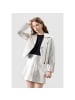 Bolongaro Trevor Lederjacke Cora Biker XT in silber