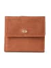 Esquire Chicago Geldbörse Leder 10 cm in cognac