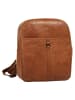 SPIKES & SPARROW Rucksack echt Leder in cognac