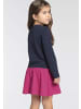 Kidsworld Jerseykleid in marine-pink