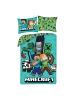 Minecraft Minecraft Bettwäsche 140 × 200 cm Bettbezug Kissenbezug 70 × in Mehrfarbig