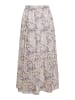 faina Damen Rock in Weiss Flieder