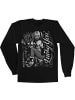 DC Commics Harley Quinn Longsleeve in Schwarz