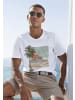 Beach Time T-Shirt in mint / bedruckt