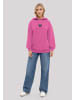 F4NT4STIC Hoodie Schmetterling bestickt in hyper pink