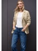 Street One Corduroy Blazer in Sanded Beige