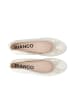 Bianco Ballerinas in Off White