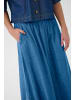 Kaffe Rock KAluise Regular fit in Dark Blue Chambray