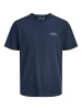 JACK & JONES Junior 2er-Pack Kurzarm T-Shirts JJCOLLEGE JNR in navy blazer