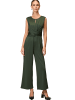 Zero  Jumpsuit unifarben in Darkest Green