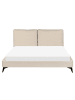 Beliani 2-tlg Doppelbett MELLE in Beige