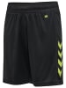 Hummel Hummel Verstellbare Taille Kurze Hose Hmlcore Kinder in BLACK/LIME POPSICLE