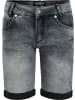 Blue Effect Jeans-Shorts Plus Größe in light black