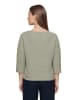 Betty Barclay Sweatshirt mit Stehkragen in Oil Green